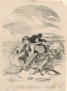 sana onu yaptığımı söylüyorum by Honoré Daumier