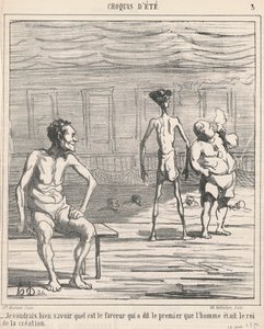ne olduğunu bilmek isterim... by Honoré Daumier