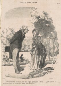 Seni görmediysem özür dilerim... by Honoré Daumier