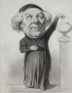 Jean-Jacques Fayet, Orleans Piskoposu by Honoré Daumier