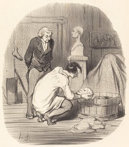 Sanatçı - İşte bu!... by Honoré Daumier