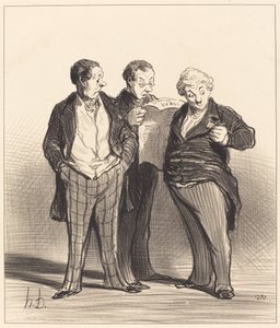 Süs takma yasağı by Honoré Daumier