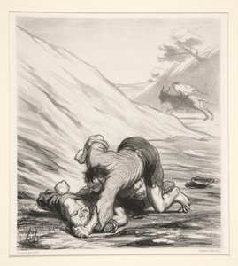 L by Honoré Daumier