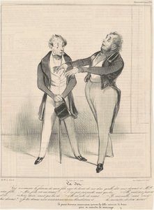 Nokta... servet bilirsin... by Honoré Daumier