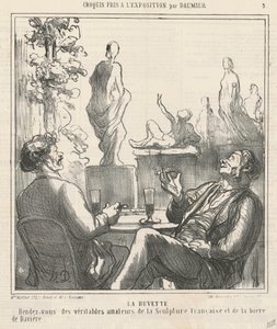 bar by Honoré Daumier
