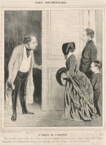 seçmen ailesi by Honoré Daumier