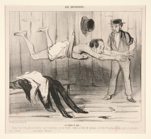 Ders kuruydu. Bu egzersizden üç ay sonra by Honoré Daumier