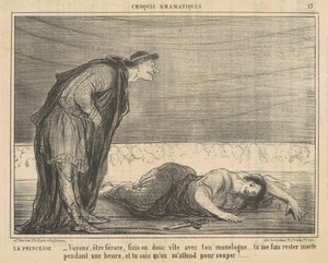 Prenses by Honoré Daumier