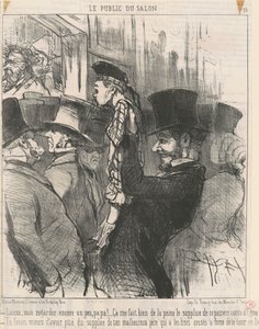 Tekrar izleyeyim... baba! by Honoré Daumier