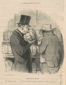 kavun sevgilisi by Honoré Daumier