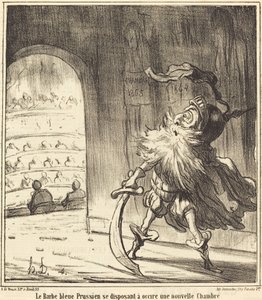 Prusya Mavi Sakal... by Honoré Daumier