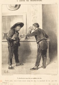 Charbonnier olmayı sever (ustadır)... by Honoré Daumier