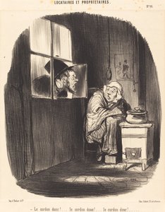 Yani Kordon!... by Honoré Daumier
