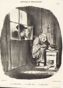Yani Kordon!... by Honoré Daumier