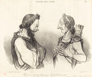 Gün daha saf değil... by Honoré Daumier