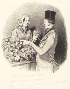 Cesur olman gereken gün by Honoré Daumier