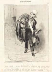 giysi tüccarı by Honoré Daumier