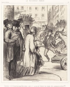 Yeni Paris by Honoré Daumier