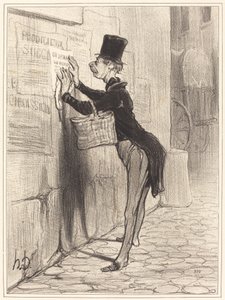 Yerleştirici by Honoré Daumier