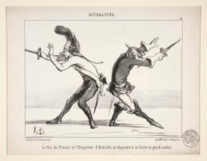 Prusya Kralı ve by Honoré Daumier