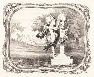 Faun Tanrısına Emanet Edilen Sır by Honoré Daumier
