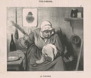Dokunmak by Honoré Daumier