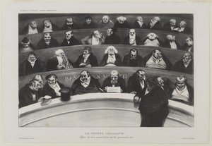 Le Ventre Législatif: Aspect des benchches ministériels de la chambre improstitée de 1834 veya The Legislative Belly: 1834 Fuhuş Odası