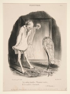 Pamuk düşüyor, l by Honoré Daumier