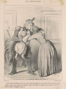 Le garde ulusal Rifolard ... by Honoré Daumier