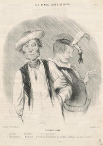 yağ Salı by Honoré Daumier