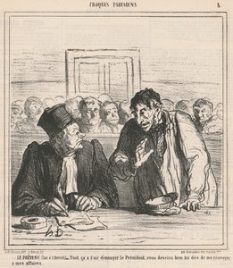 Zanlı by Honoré Daumier