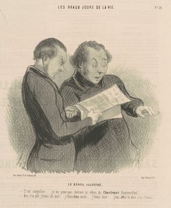 resimli bilmece by Honoré Daumier