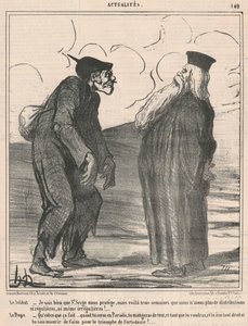 Asker...Biliyorum... by Honoré Daumier