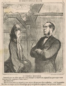 Korkunç Yönetici by Honoré Daumier