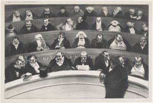 Yasama Karnı by Honoré Daumier