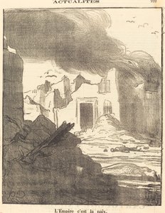 imparatorluk barıştır by Honoré Daumier