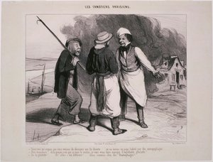 Les Canotiers Parisiens- Hey! Yeni keşfettiğimizi sanan ben... by Honoré Daumier