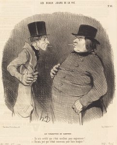 Kafur Sigaraları by Honoré Daumier