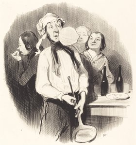 Pankekler by Honoré Daumier