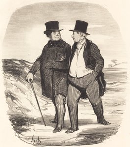 Zor zamanlar... by Honoré Daumier