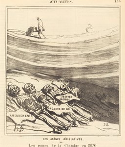 Yasama arenaları by Honoré Daumier