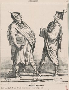 Modern kehanetler... by Honoré Daumier
