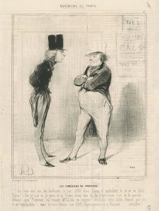 taşralı komedyenler by Honoré Daumier