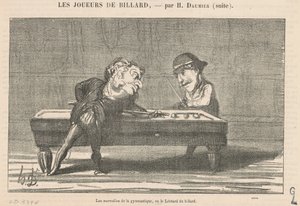 Jimnastiğin mucizeleri... by Honoré Daumier