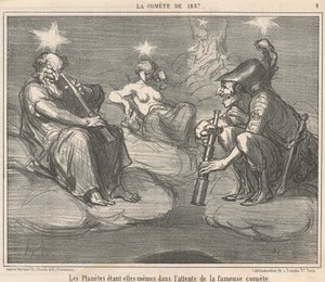 Gezegenlerin kendileri olması by Honoré Daumier