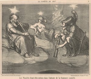 Gezegenlerin kendileri... by Honoré Daumier
