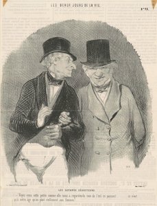 sinir bozucu baştan çıkarıcılar by Honoré Daumier