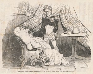 Avrupa rahat olabilir... by Honoré Daumier