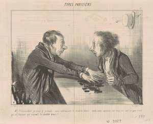 Bay Frémouillot sizi oraya götürüyorum, bilirsiniz... by Honoré Daumier