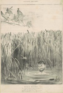 Marius bir dakika by Honoré Daumier